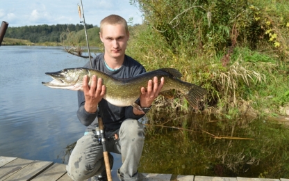 Рыбалка на реке Угра